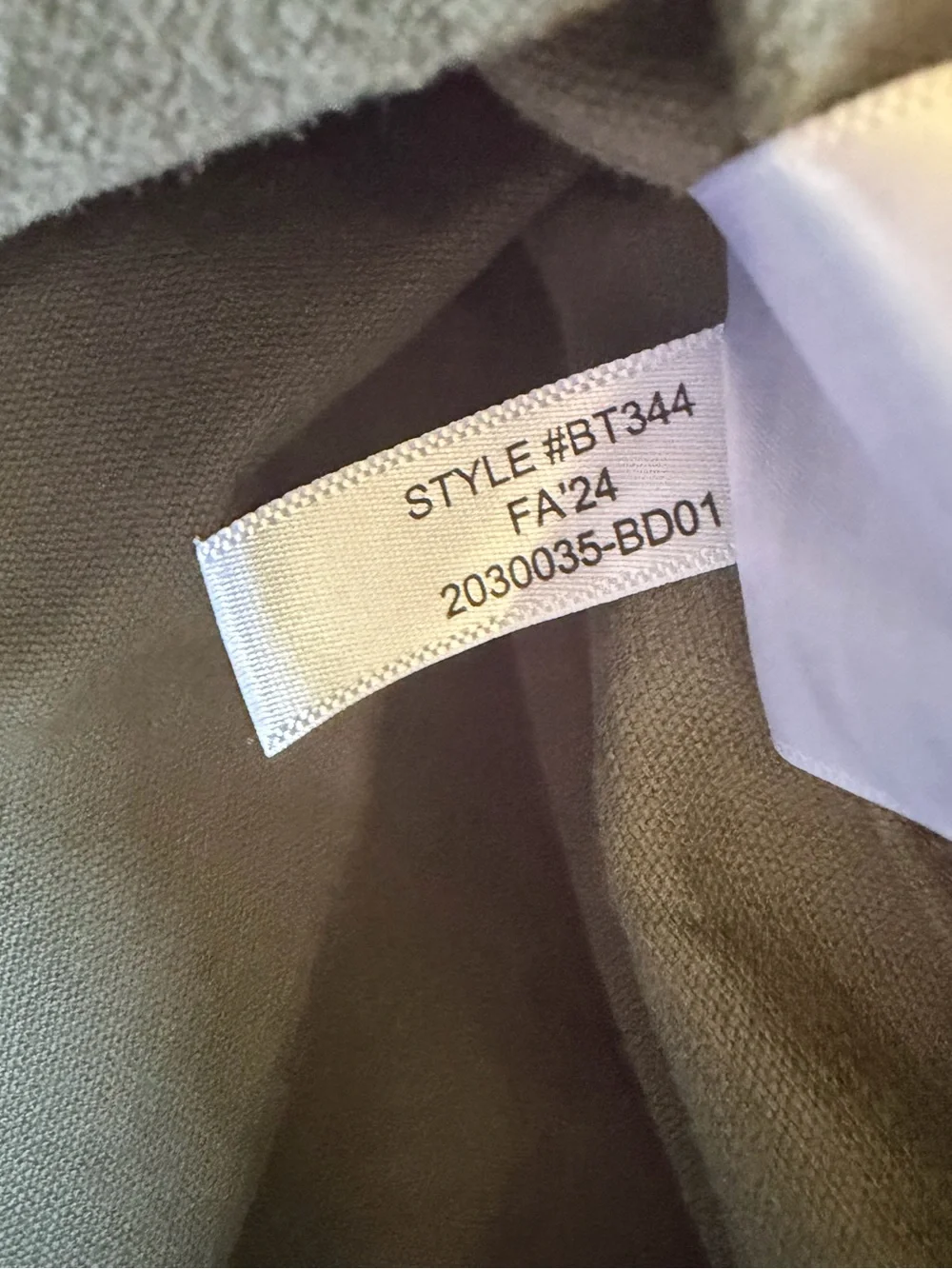 J. CREW FACTORY Men's Classic Corduroy Workshirt Olive Green Size XL